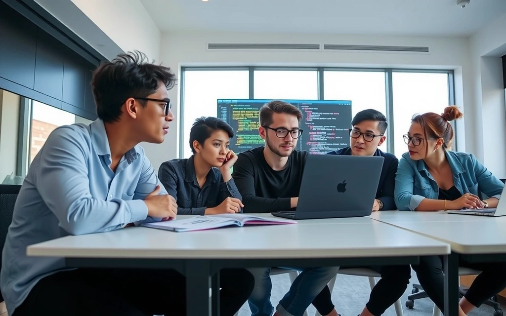 Tým pixelspring spolupracuje na projektu